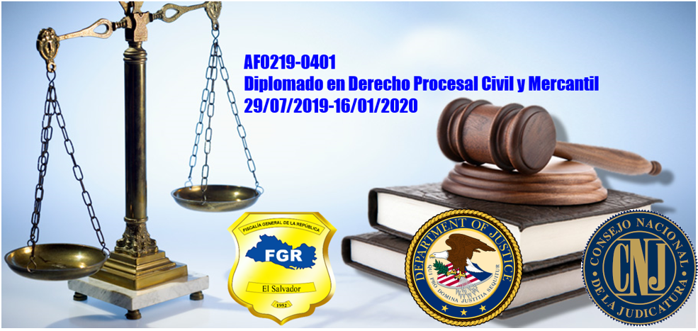 AF0219-0401 Diplomado en Derecho Procesal Civil y Mercantil