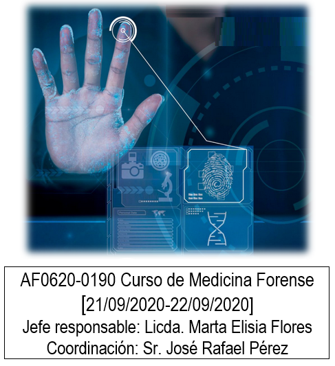 AF0620-0190 Curso de Medicina Forense [21/09/2020-22/09/2020]
